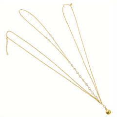 Hanging Neck Metal Diamond Body Chain