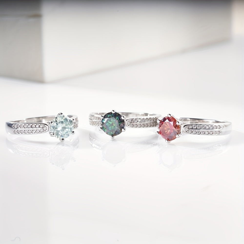 Luxury Women’s Sterling Silver Ring