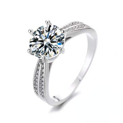 Luxury Women’s Sterling Silver Ring
