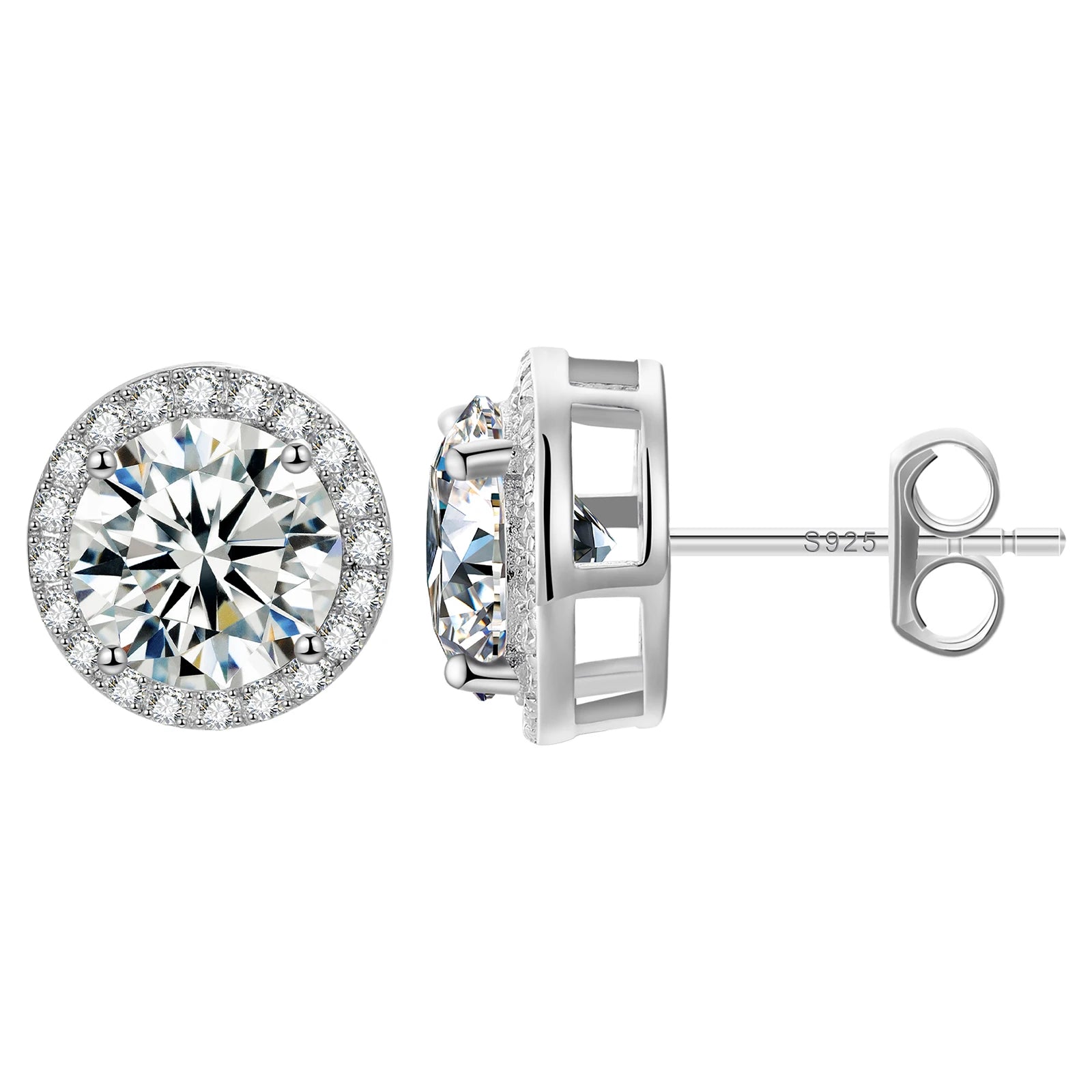 Halo Stud Earrings