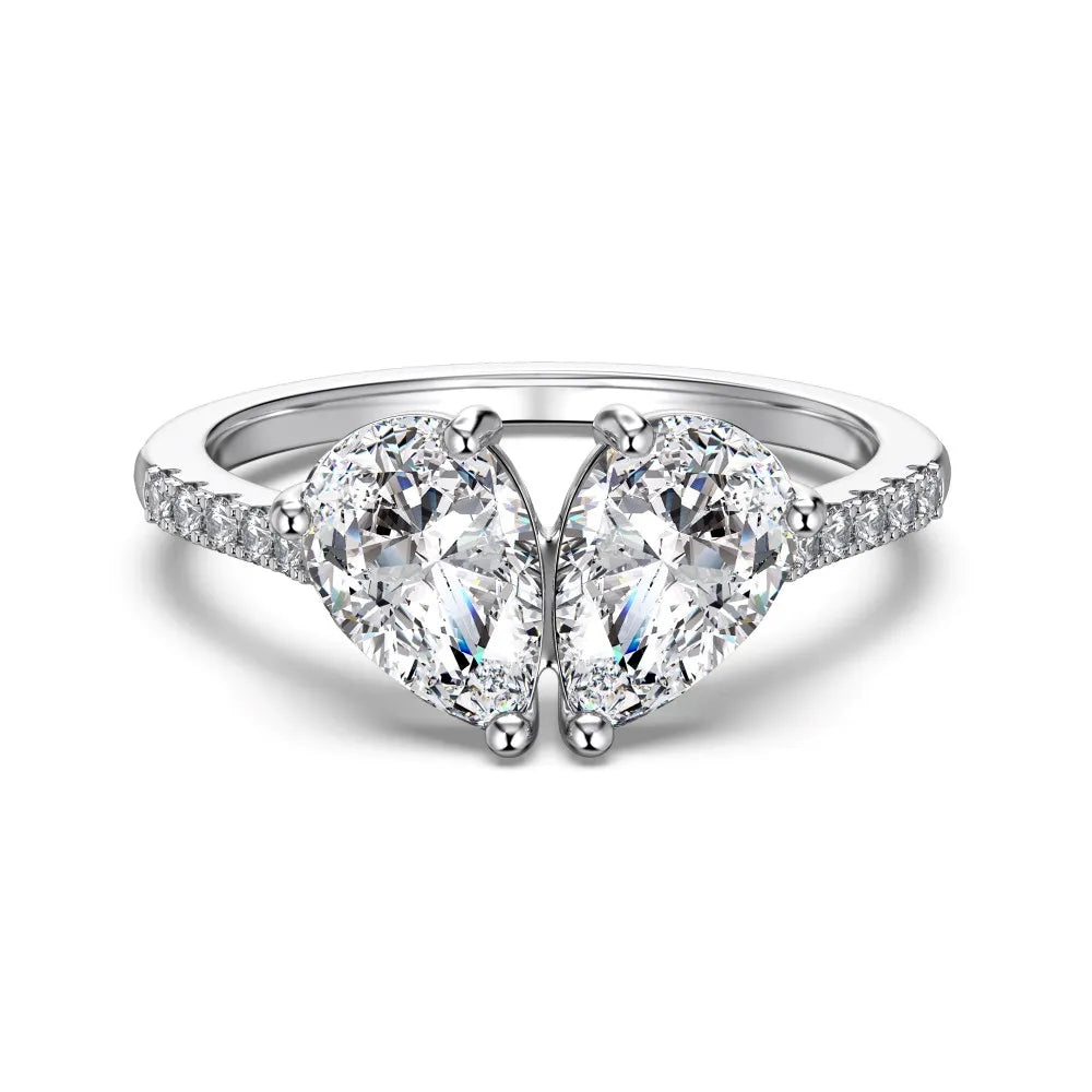 Luxury Silver Eternity Ring