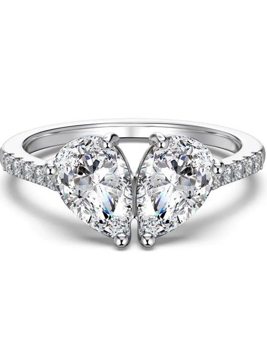 Luxury Silver Eternity Ring