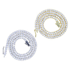 CZ Tennis Chain Necklace