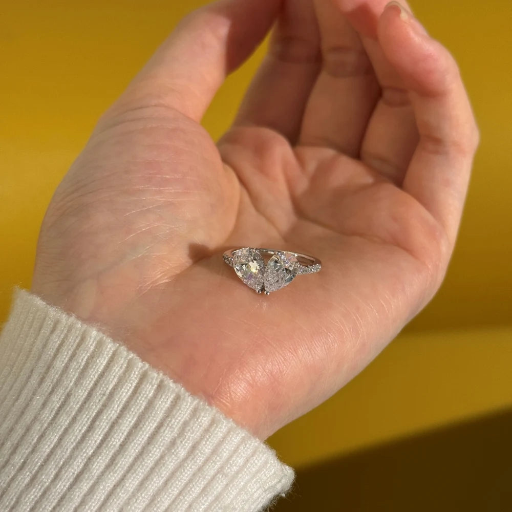 Luxury Silver Eternity Ring