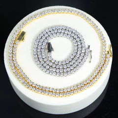 CZ Tennis Chain Necklace