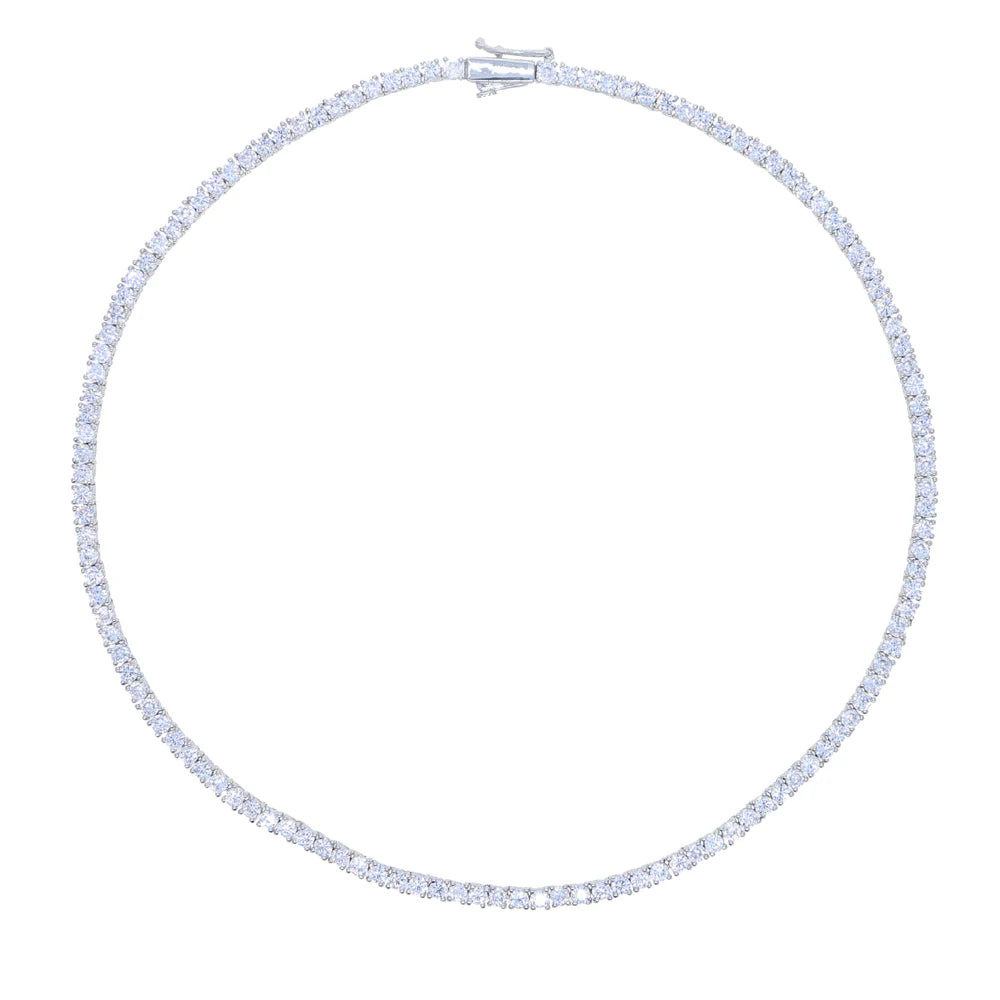 CZ Tennis Chain Necklace