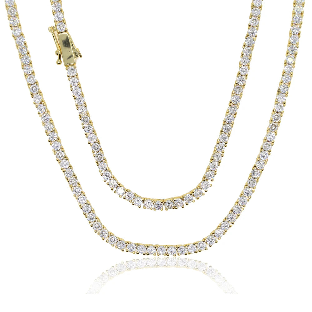 CZ Tennis Chain Necklace