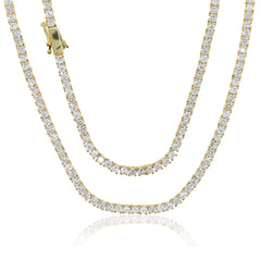 CZ Tennis Chain Necklace