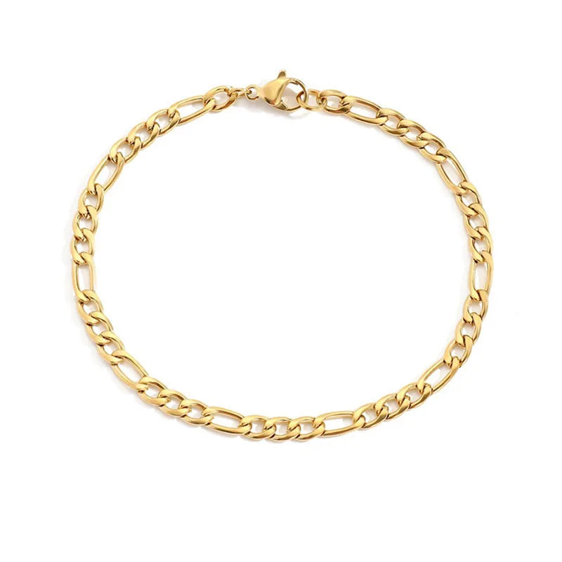 Gold Figaro Ankle Bracelet