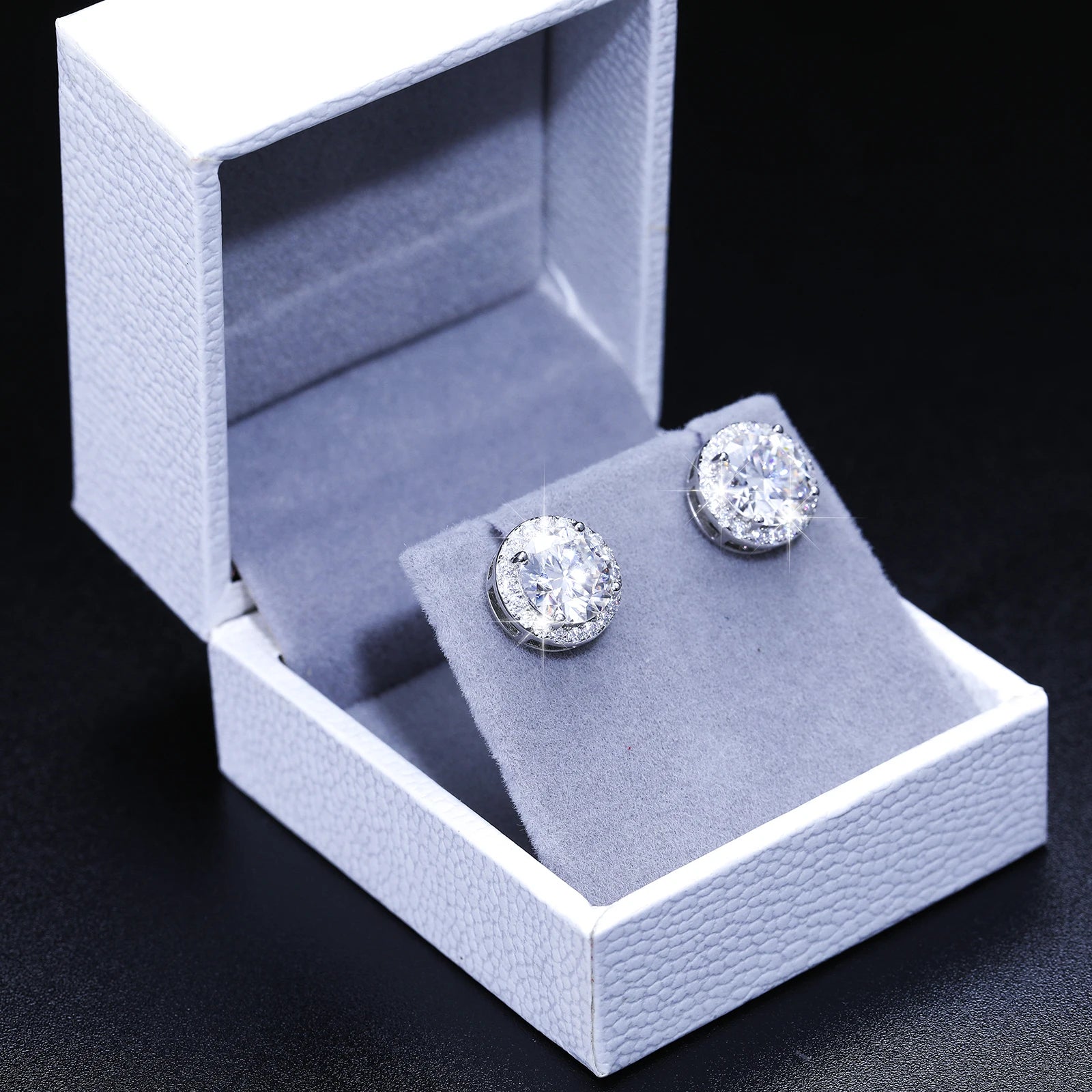 Halo Stud Earrings