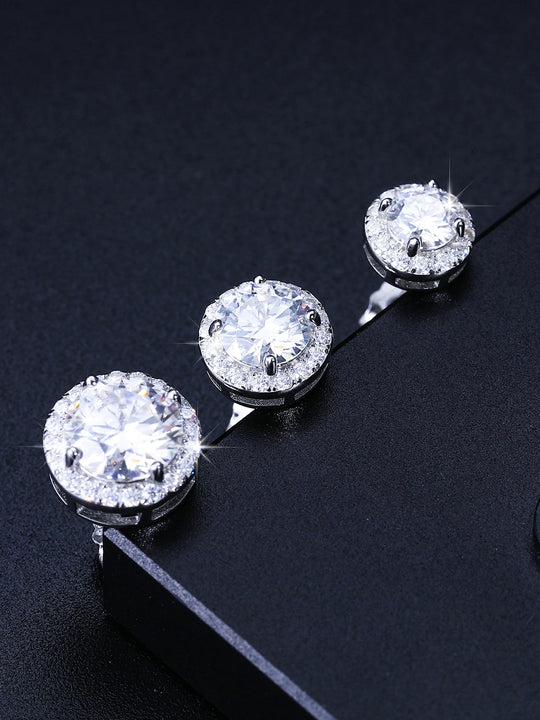 Halo Stud Earrings