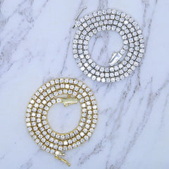 CZ Tennis Chain Necklace