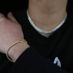 CZ Tennis Chain Necklace