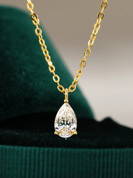 Elegant Moissanite Necklace