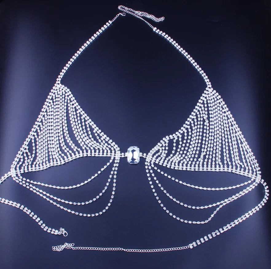Luxury Diamond Crystal Bikini Body Chain