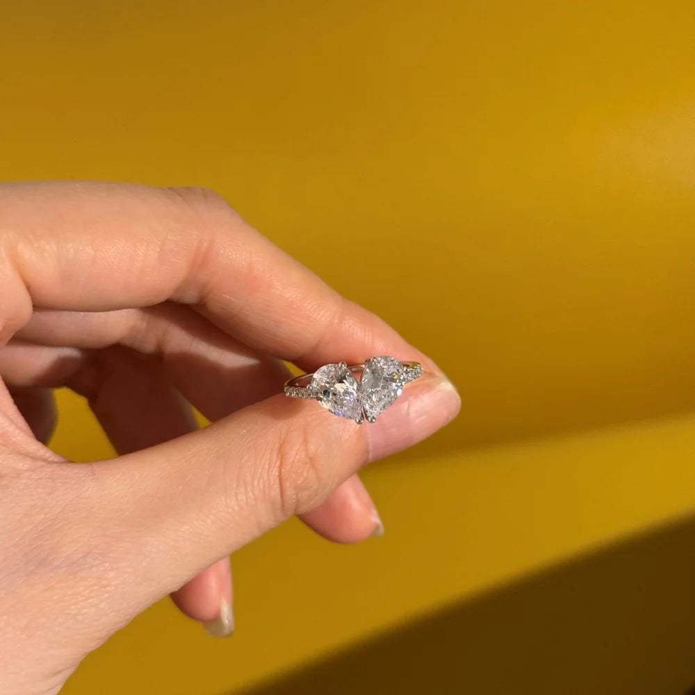 Luxury Silver Eternity Ring