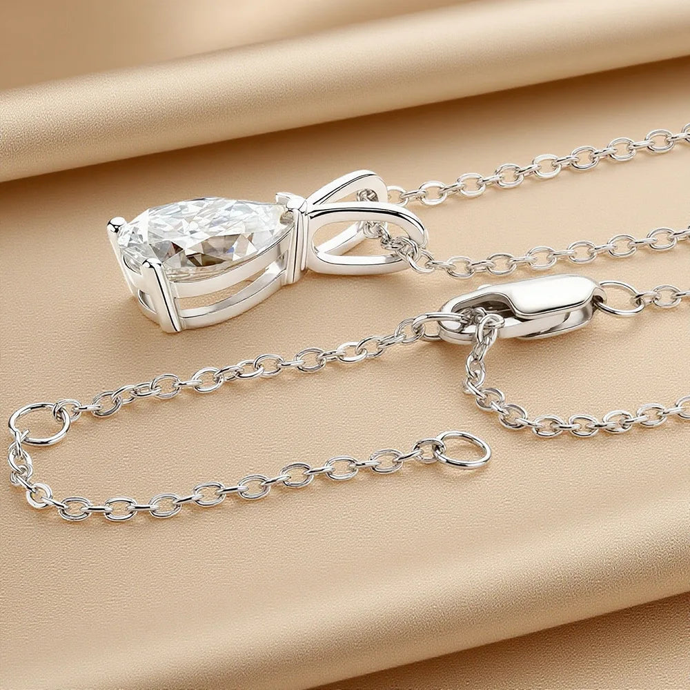 Elegant Moissanite Necklace