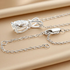 Elegant Moissanite Necklace