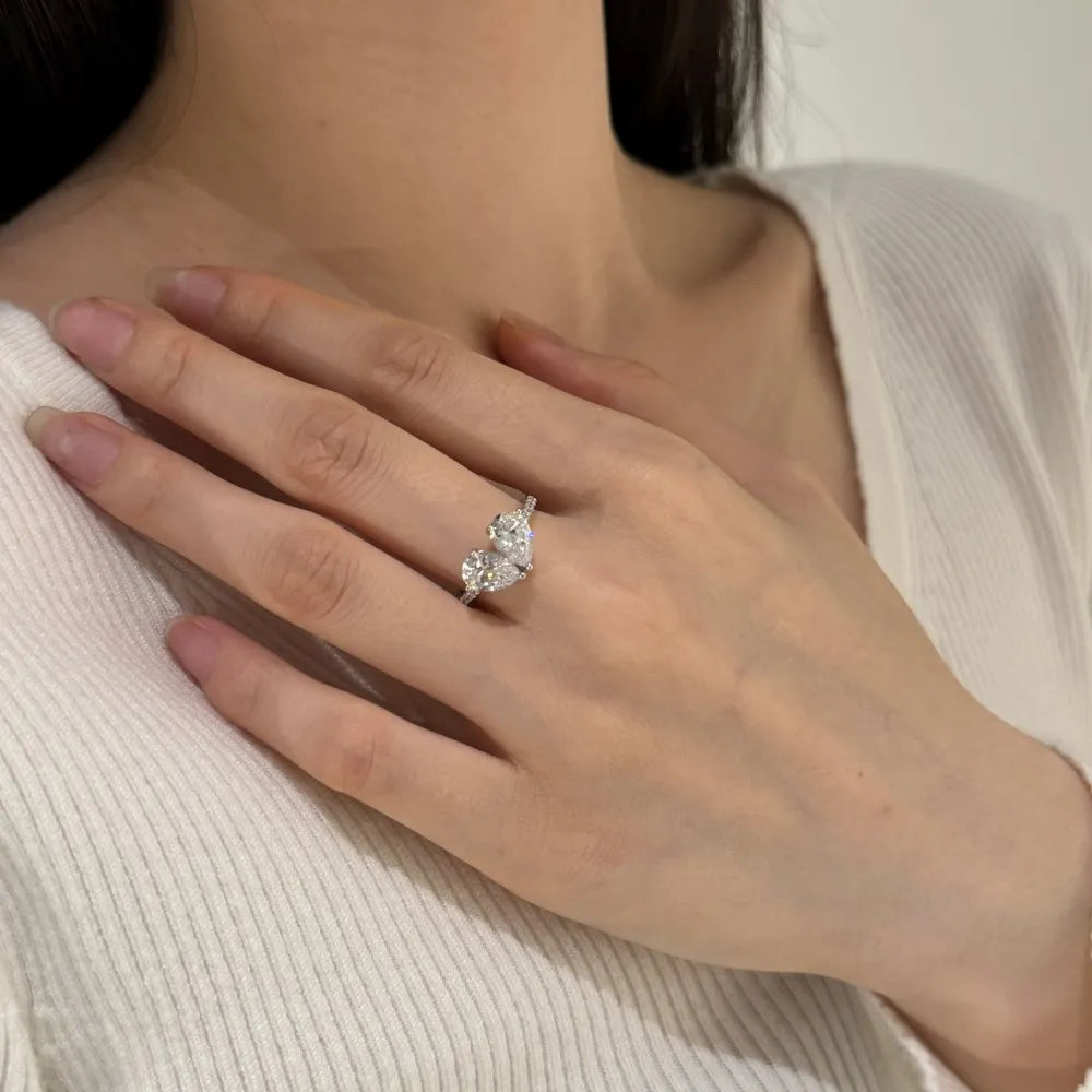 Luxury Silver Eternity Ring