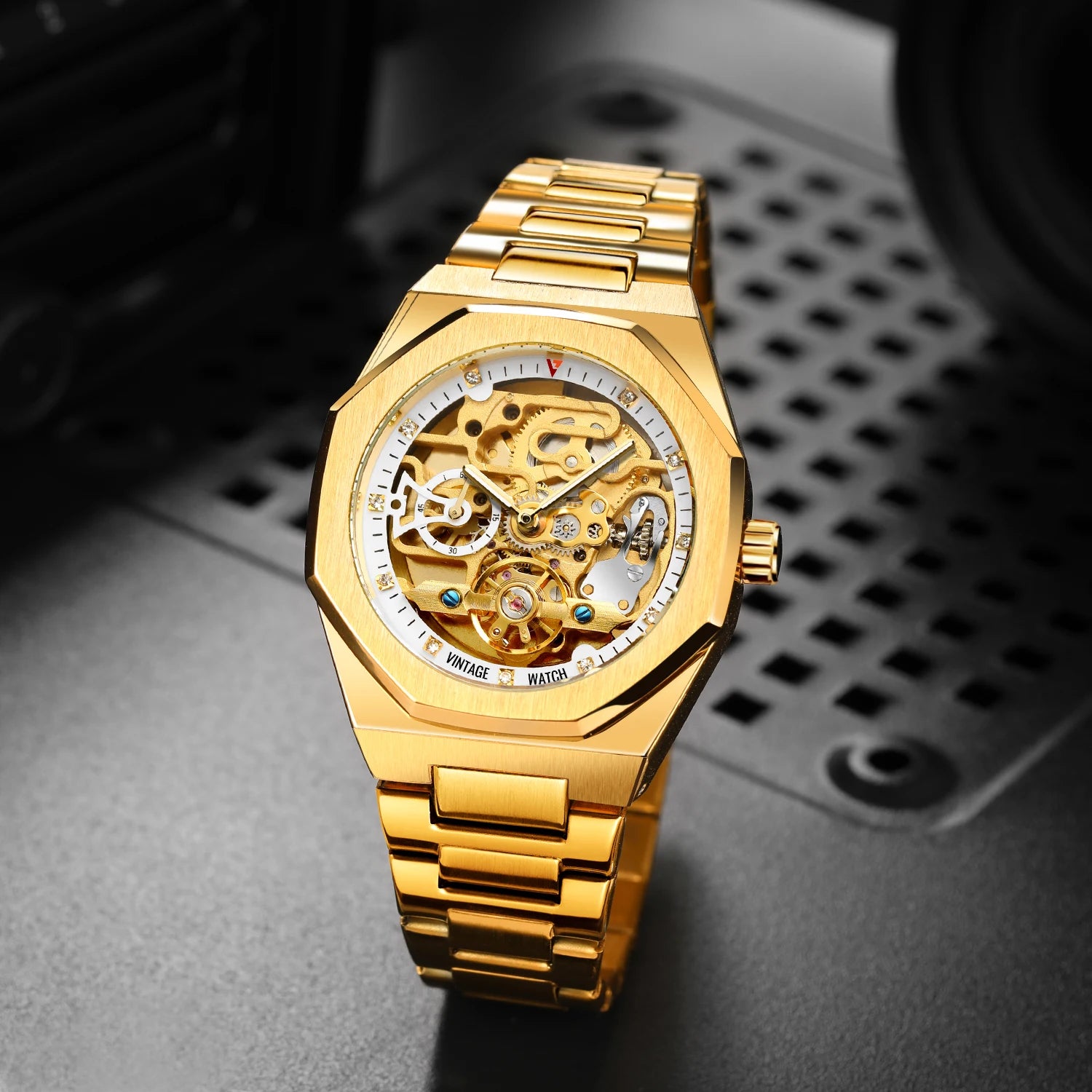 Skeleton Mechanical Watch