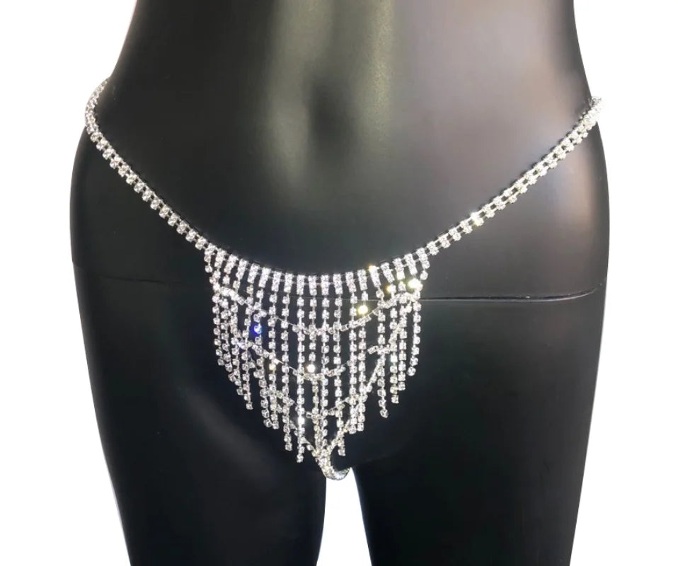 Luxury Diamond Crystal Bikini Body Chain