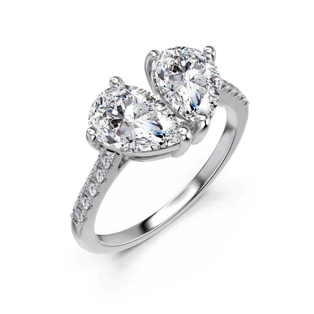 Luxury Silver Eternity Ring