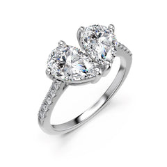 Luxury Silver Eternity Ring