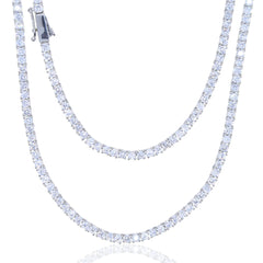 CZ Tennis Chain Necklace