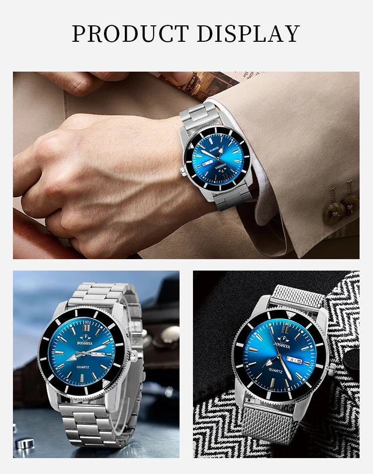 Designer Quartz Watch Set