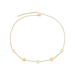 Lucky Hollow Necklace