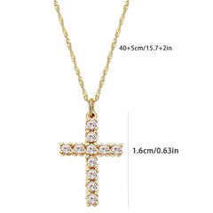 Elegant Gold Cross Jewelry