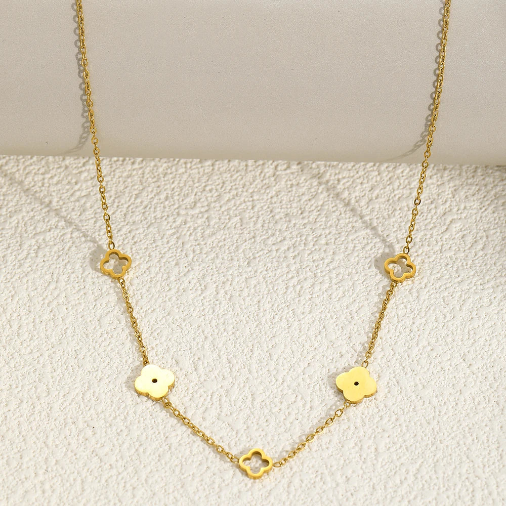 Lucky Hollow Necklace