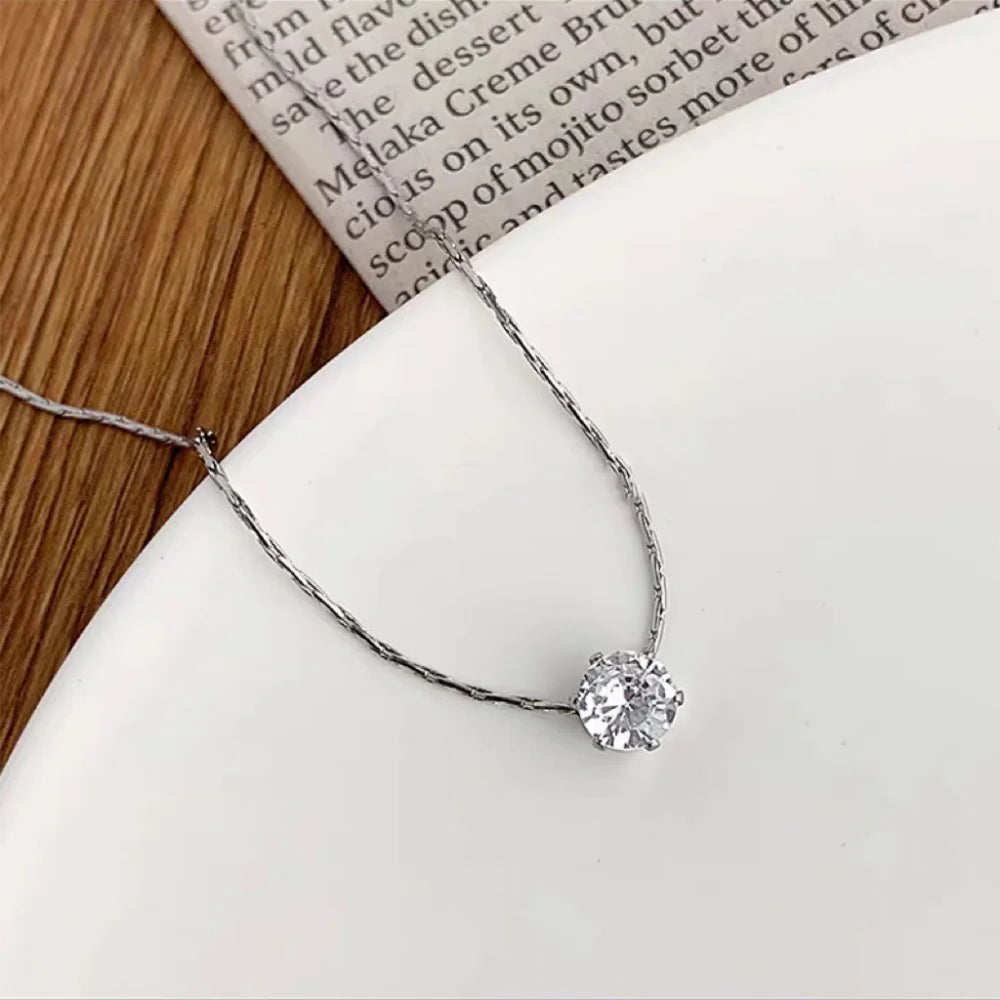 Cz Stone Necklace