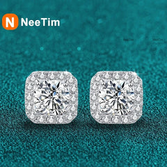 Moissanite Stud Earrings