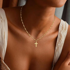 Elegant Gold Cross Jewelry