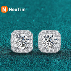 Moissanite Stud Earrings