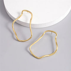 LATS Geometric Line Earrings