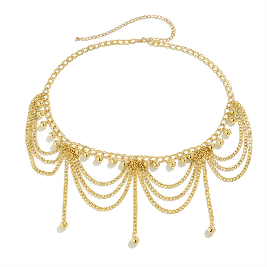 Chain Waist Belly Belt Bikini