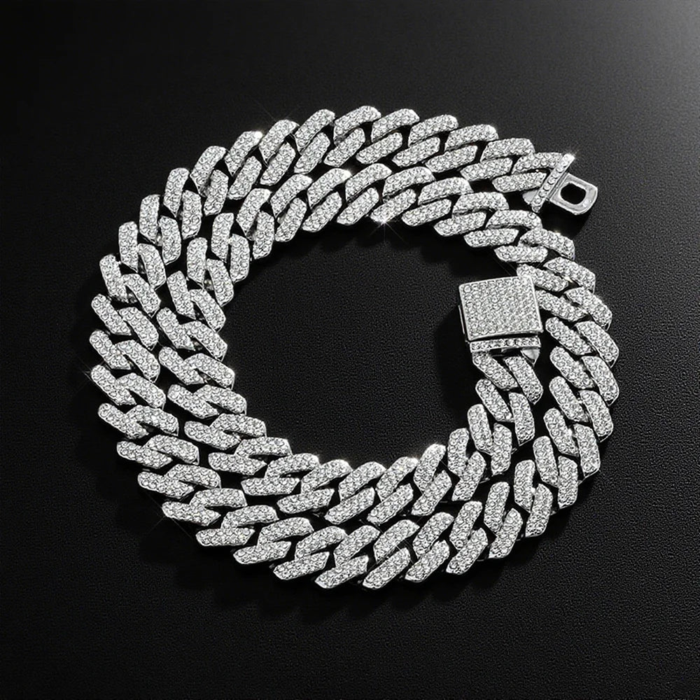 Necklace Iced Out Cuban