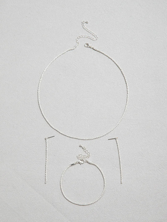 Set Chain Necklace Bracelet