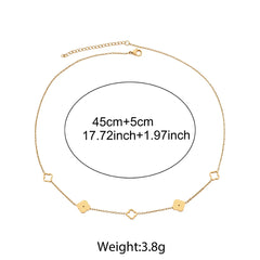 Lucky Hollow Necklace