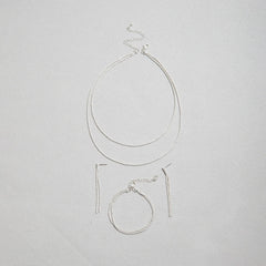 Set Chain Necklace Bracelet