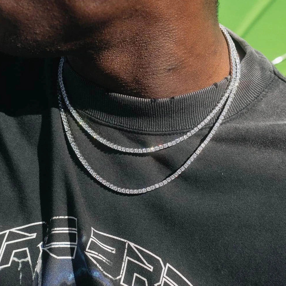 CZ Tennis Chain Necklace