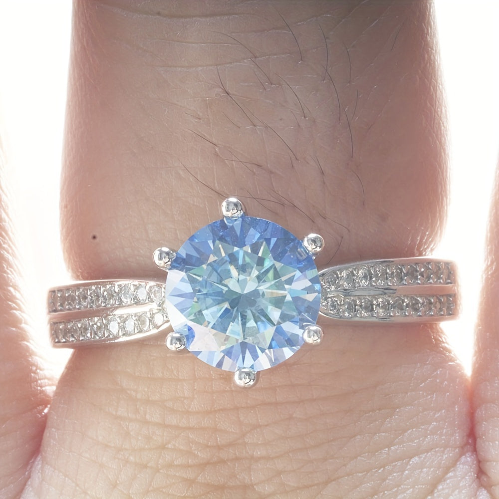 Luxury Women’s Sterling Silver Ring