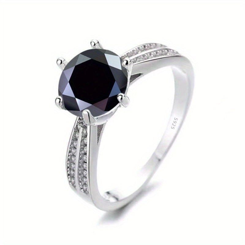 Luxury Women’s Sterling Silver Ring