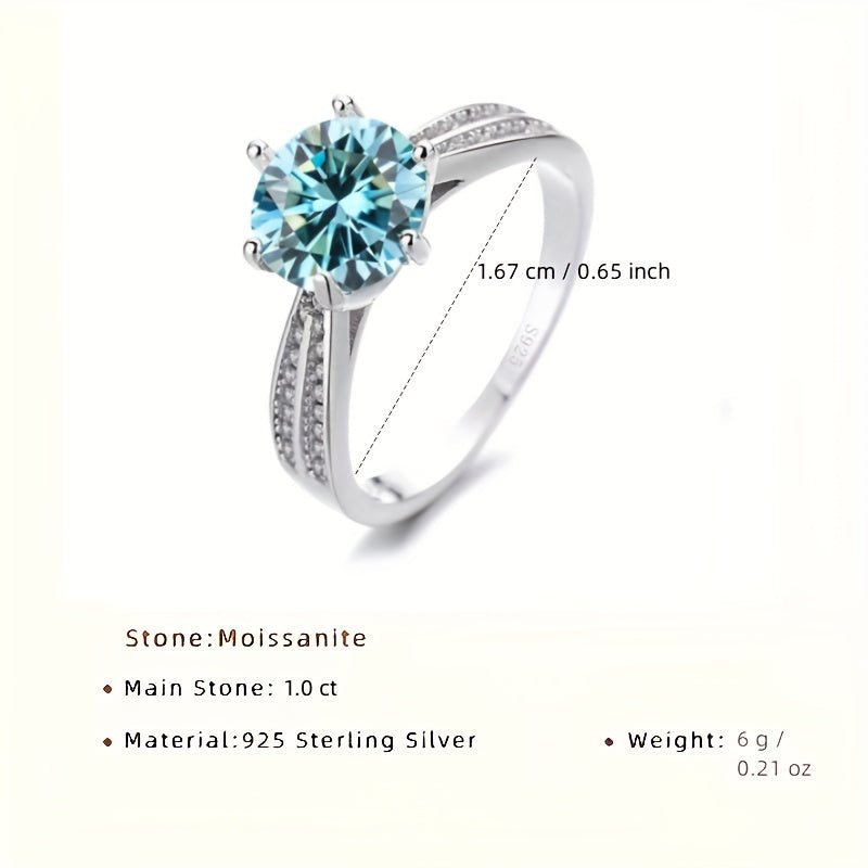 Luxury Women’s Sterling Silver Ring