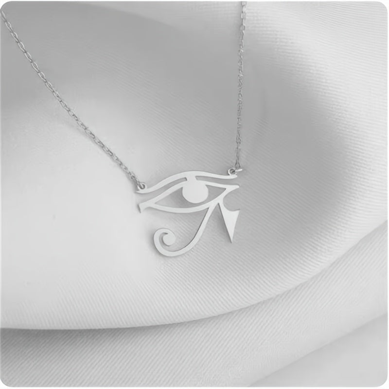 Golden Egyptian Eye Necklace